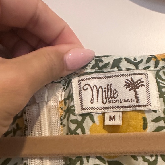 Yellow, white and green lemon dress - Picture 4 of 4